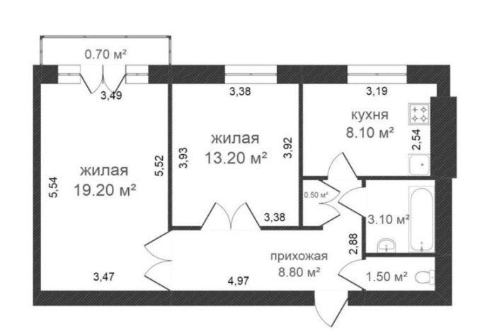 Линейная планировка