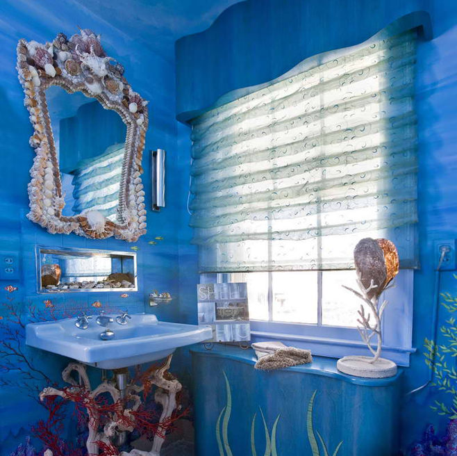 ванная комната в морском стиле