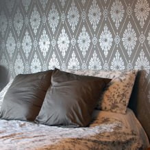 Дизайн спальни с серыми обоями: 70 лучших фото в интерьере-8