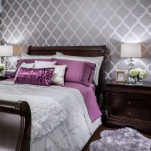 Дизайн спальни с серыми обоями: 70 лучших фото в интерьере-15