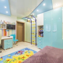 Натяжной потолок в детскую комнату: 60 лучших фото и идей-2