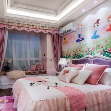 Дизайн детской комнаты для девочки-4
