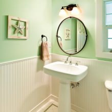 Интерьер туалета маленького размера: особенности, дизайн, цвет, стиль, 100+ фото-11
