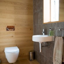 Интерьер туалета маленького размера: особенности, дизайн, цвет, стиль, 100+ фото-9