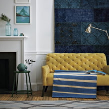 Желтый диван в интерьере: виды, формы, материалы обивки, дизайн, оттенки, сочетания-1