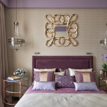 Обои для маленькой спальни: цвет, дизайн, комбинирование, идеи для низких потолков и узких комнат-4