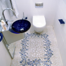 Мозаика в ванной: виды, материалы, цвета, формы, дизайн, выбор места отделки-1