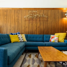 Как использовать диван синего цвета в интерьере?-2