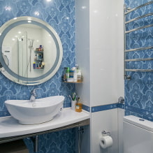 Плитка для ванной комнаты: советы по выбору, виды, формы, цвета, дизайн, места отделки-0