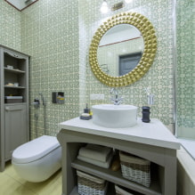Плитка для ванной комнаты: советы по выбору, виды, формы, цвета, дизайн, места отделки-1