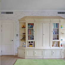 Шкаф в детскую комнату: виды, материалы, цвет, дизайн, расположение, примеры в интерьере-2