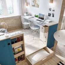 Дизайн квартиры-студии 25 кв. м. – фото интерьера, проекты, правила обустройства-8