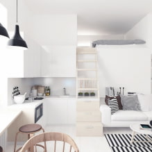 Дизайн квартиры-студии 20 кв. м. – фото интерьера, выбор цвета, освещения, идеи обустройства-2