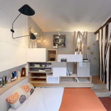 Дизайн квартиры-студии 29 кв. м.– фото интерьера, идеи обустройства-0