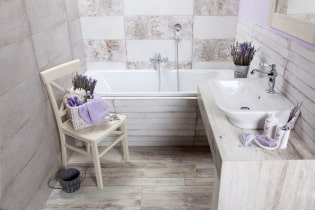 Дизайн ванной комнаты в стиле прованс