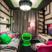 Комната для девочки подростка: выбор цвета, стиля, идеи отделки, зонирование, декор-6