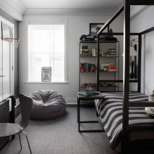 Интерьер комнаты для мальчика подростка: зонирование, выбор цвета, стиля, мебели и декора-3