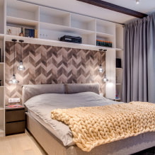 Дизайн спальни 14 кв. м. – планировки, расстановка мебели, идеи обустройства, стили-2