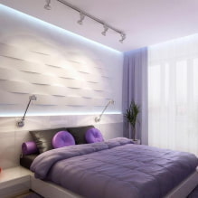 Спальня в стиле хай-тек: особенности оформления, фото в интерьере-2