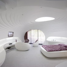 Спальня в стиле хай-тек: особенности оформления, фото в интерьере-7