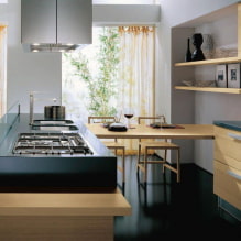 Кухни в стиле модерн: особенности оформления, варианты отделки и мебели-4