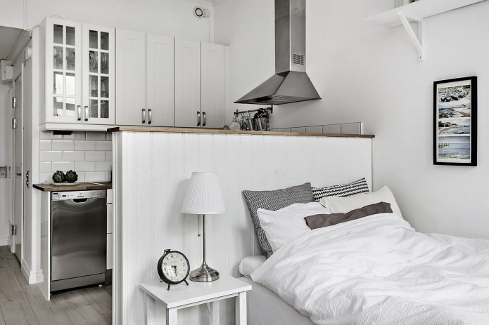 Как сделать спальное место на кухне? Фото, лучшие идеи для маленькой комнаты.