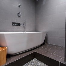 Ванная серого цвета: особенности дизайна, фото, лучшие сочетания-0