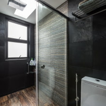 Черная ванная комната: фото и дизайн-секреты оформления-6