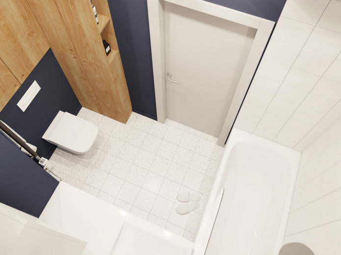8 дизайн-проектов ванной комнаты в панельном доме