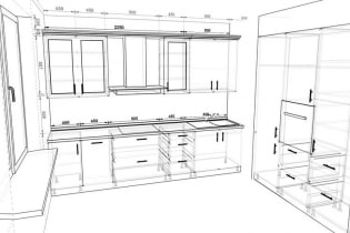 Как выбрать размеры кухонного гарнитура?