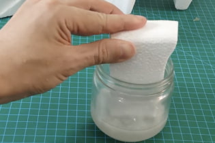 Как своими руками сделать клей из пенопласта?