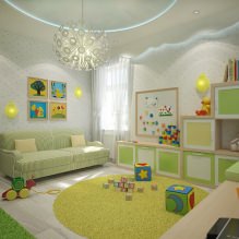 Освещение в детской комнате: правила и варианты-14
