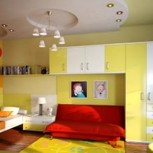 Детская комната в желтых тонах-2