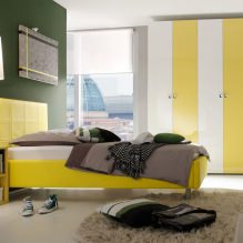 Детская комната в желтых тонах-4