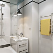 Дизайн современной небольшой квартиры 41 кв. м.-1